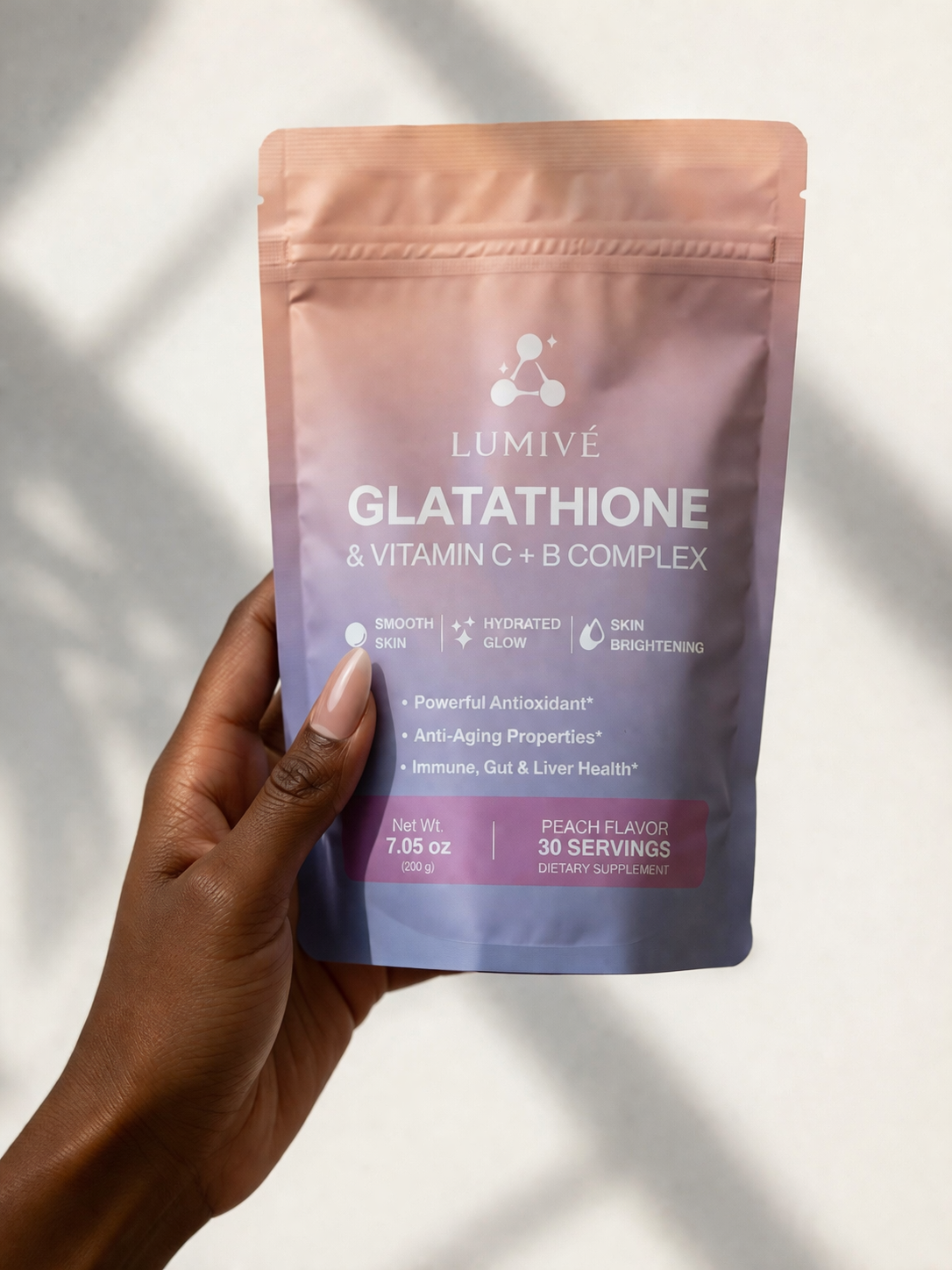 Glutathione & Vitamin C + B Complex supplement
