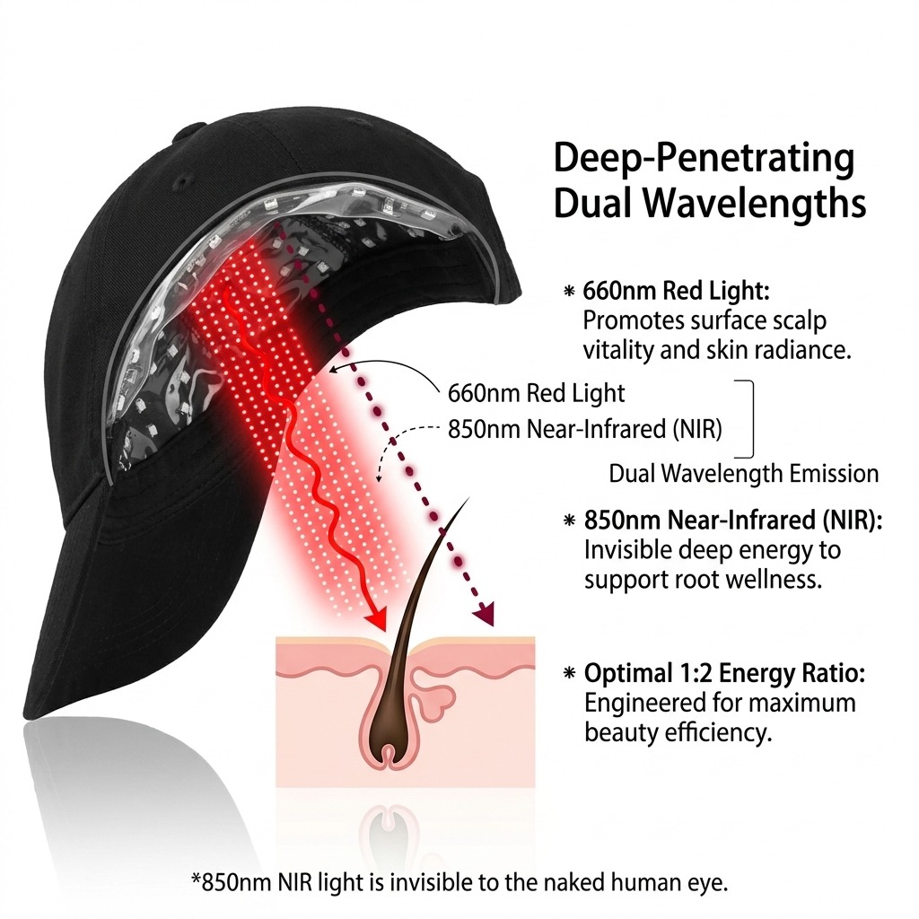LED Hair Care Cap - 5W Model